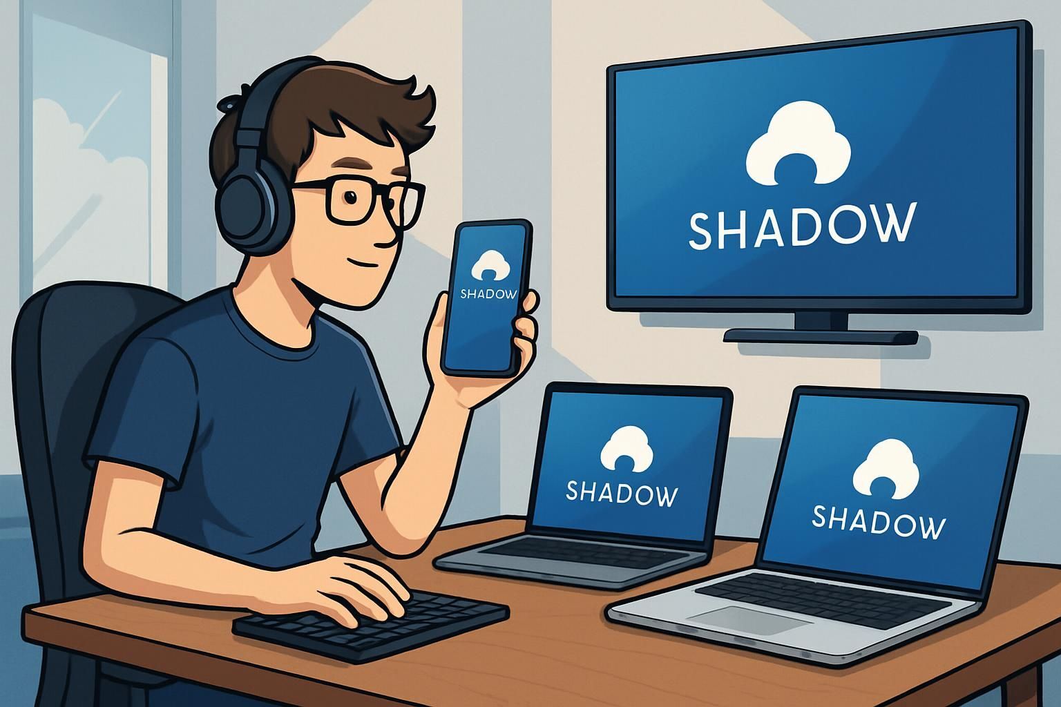 Découvrez comment Shadow révolutionne le cloud gaming avec sa nouvelle carte graphique virtuelle, offrant des performances améliorées et une expérience de jeu immersive sans précédent. Ne manquez pas cette avancée technologique qui transforme votre manière de jouer en ligne.